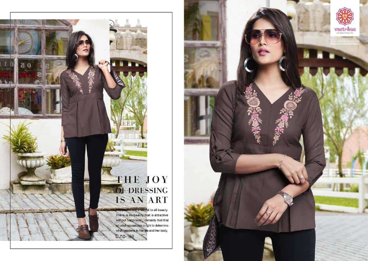 Vastrikaa Has Launched New Design Fancy Party Wear Tops 
