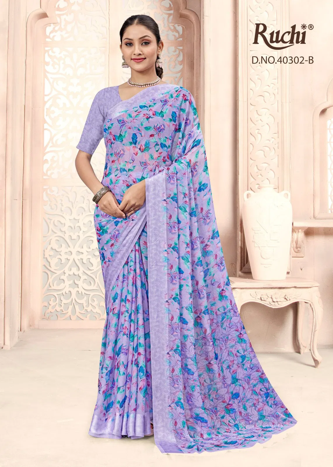 Cherry Vol 44 By Ruchi Chiffon Daily Wear Wholesale Saree Suppliers In Mumbai