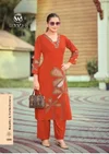 Harmeen By Woodee Rayon Printed Kurti With Bottom