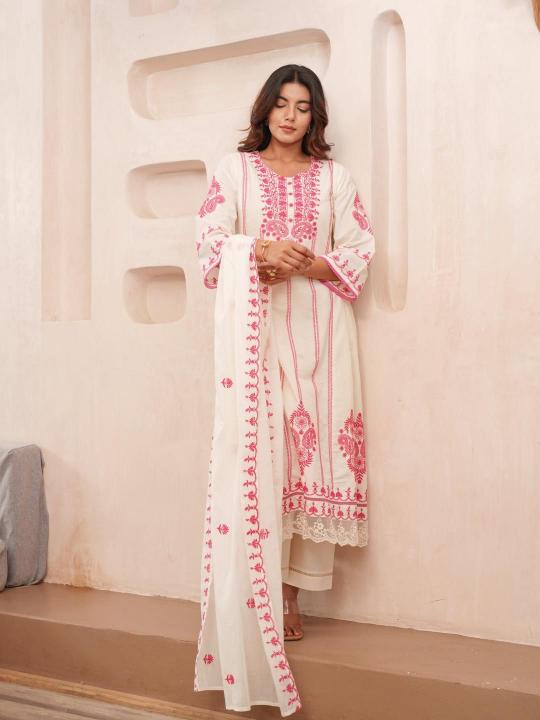 Anarkali Concept By Psyna Cotton Readymade Traditional Dress