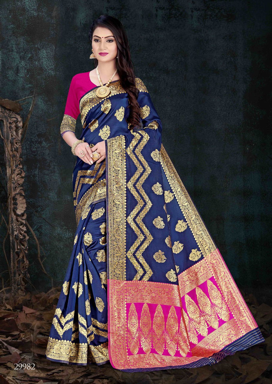 SHAKUNT SUREKHA Art silk Designer latest Saree Collection