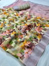 VK4156 Linen Digital Printed Saree Catalog