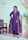Label Khoj 9649 To 9708 Nx Roman Silk embroidery Readymade Suits Exporters In India