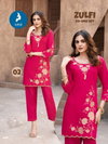 Zulfi By Kaya Casual Wear Vertican Co Ord Set Exporters In India