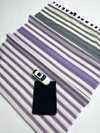 Sc Stripes Linen Cotton Woven Fancy Tassels Daily Wear Wholesale Shop In Surat