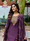 Malvika Vol 3 By Passion Tree Vetican Plain Kurti With Bottom Dupatta Wholesale Online
