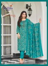 Nazrana Vol 3 By Radhika Jam Satin Printed Readymade Suits Best Wholesale Shop In Surat