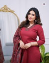 KF 3015 Kalaai Parampara Embroidery Kurti With Bottom Dupatta Orders In India