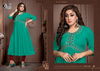 Kinti Aaliya 4 Rayon Embroidery Nayra Cut Kurtis Catalog
