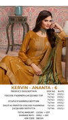 Ananta Vol 6 By Vinay Kervin Viscose Pashmina Surat Dress Material Wholesale Market