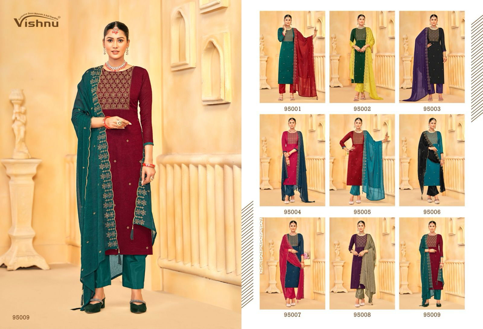Rehnuma By Vishnu Silk Surat Dress Material Wholesale Market In Surat