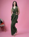 Amoha KAT201 Ready To Wear Imported Crush Saree Wholesale Manufacturers