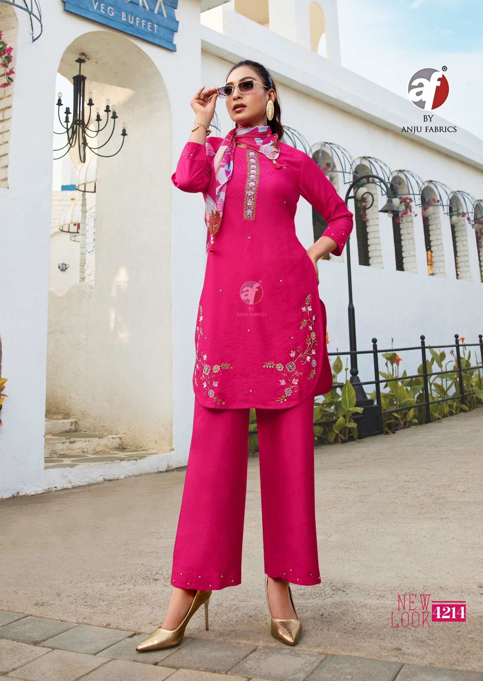 Af Fusion Vol 4 Viscose Fancy Co Ord Set Wholesale Market In Surat