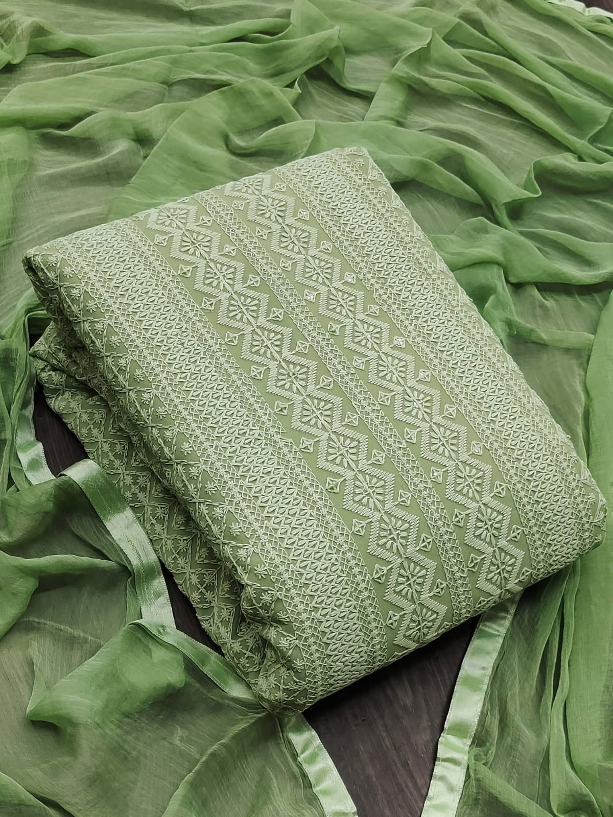 Lakhnavi Suits 502 Festive Wear GeorgetteLatest Dress Material Collection