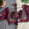 Fab Rangili Navratri Italian Silk Gamthi Embroidered Blouse Bulk Orders In India