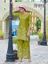 Kitkat By Pirohi Heavy Rayon Mill Printed Co Ord Set Wholesale Shop In Surat
