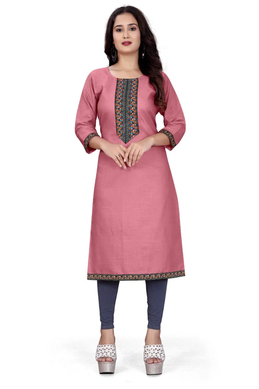 BS 42 Krishi Daily Wear Cotton Digital Printed Kurtis Suppliers In India