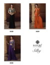 Silky By Sayuri Designer Chinon Silk Embroidery Indo Western Orders In India