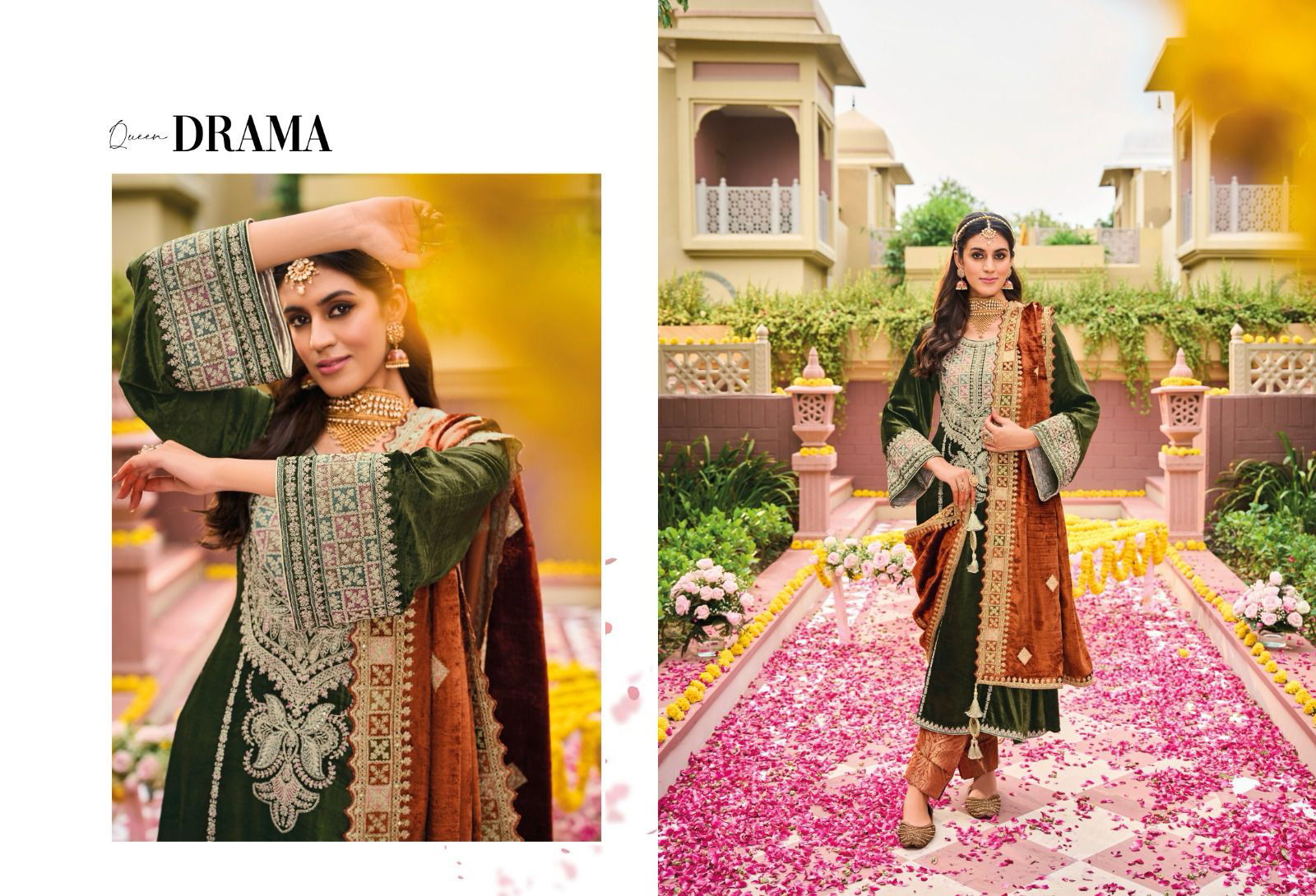 Kuch Khaas Vol 9 Heavy Viscose Velvet Designer Salwar Suits