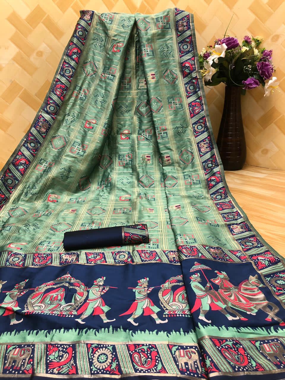 Niharika Silk 27 Wedding Wear Banarasi jacquard Designer Printed Saree Collection