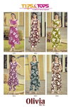 Olivia Vol 4 By Tips And Tops Rayon Online Kurti With Bottom Wholesale