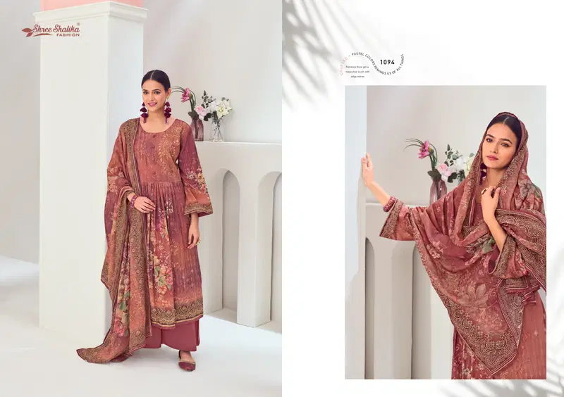 Shree Shalika Vol 109 Lawn Cotton Embroidery Salwar Suits Wholesale In India