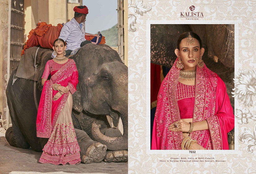 Kalista Khwaab Vol 22 Wedding Wear Designer Silk Saree Catalog