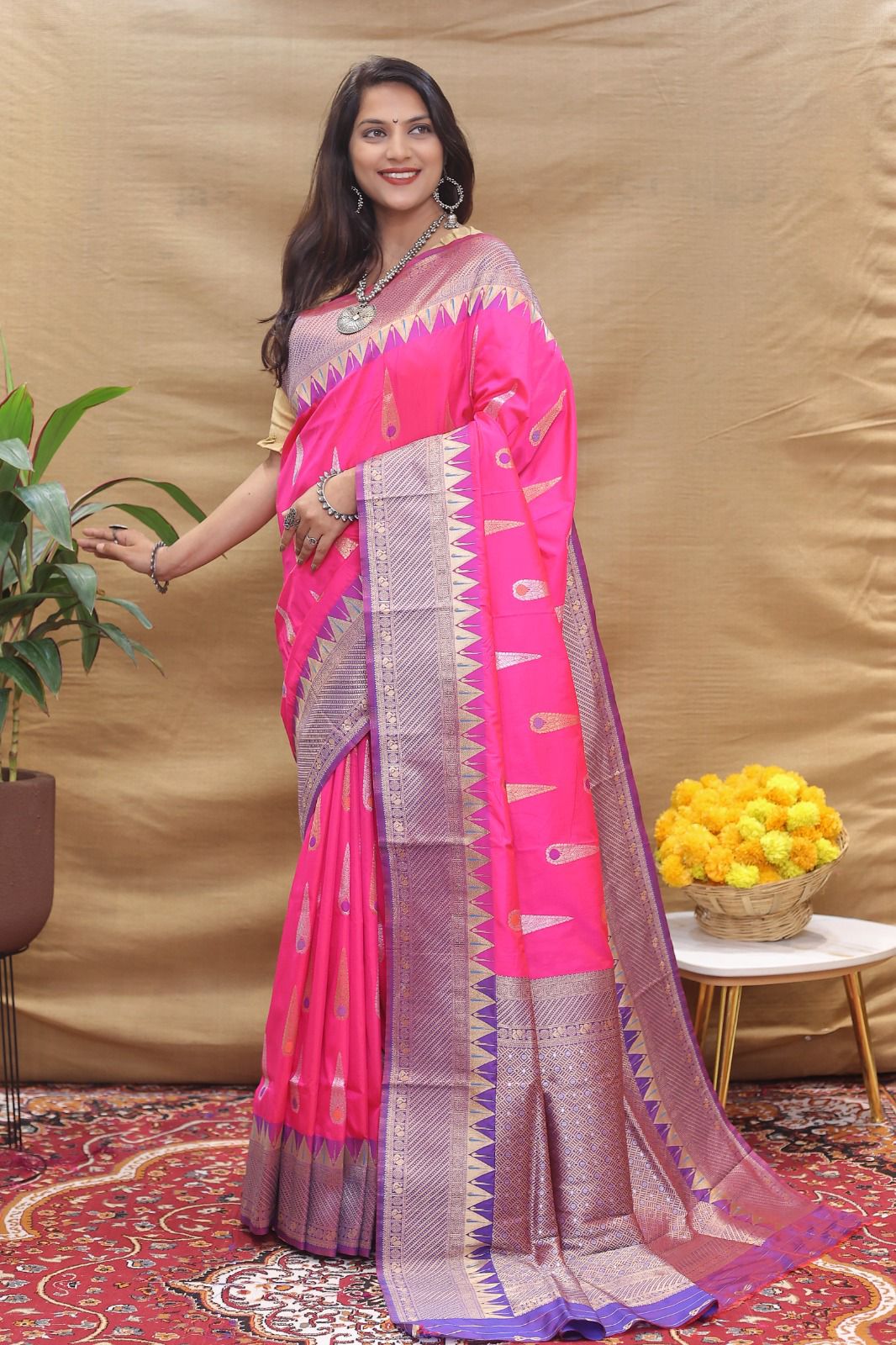 Policona Ratna Tilak Silk Sarees Catalog