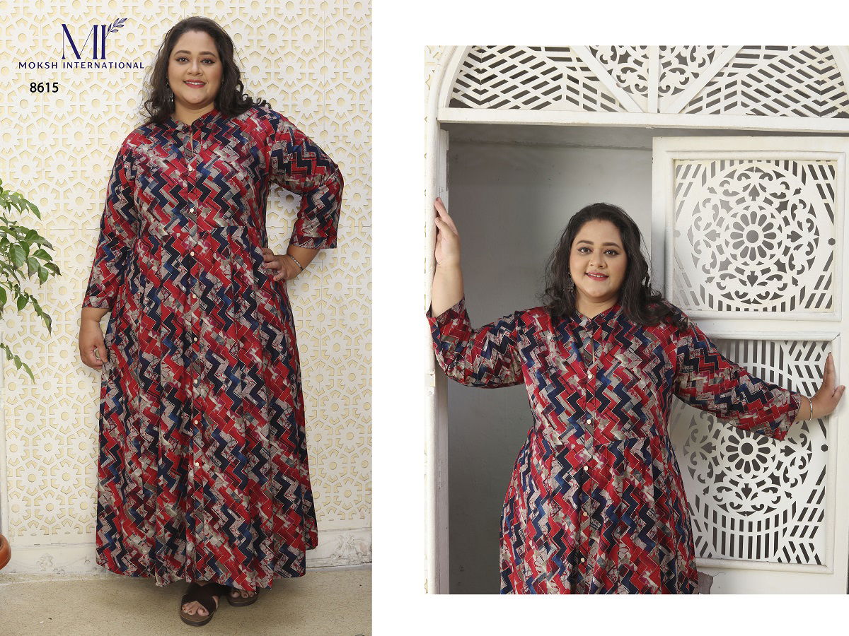 Tree Vol 1 By Moksh Printed Designer Kurtis Catalog
