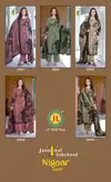 Nigaar Vol 2 By Jt Rayon Foil Printed Dress Material Exporters In India
