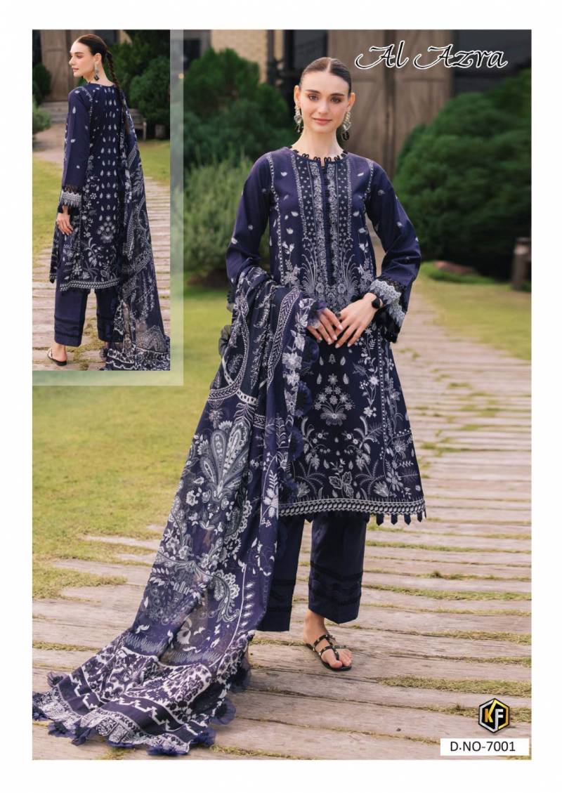 Al Azra Vol 7 By Keval Cotton Printed Dress Material Wholesale Price In Surat