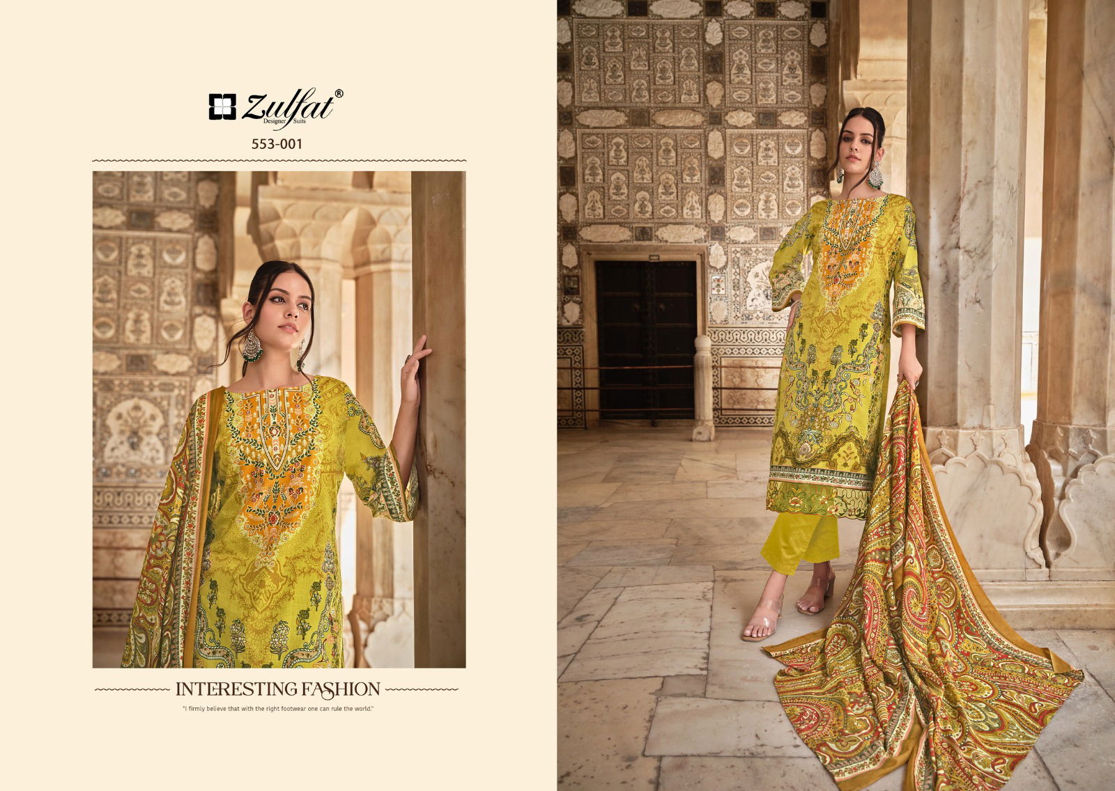 Gulrez Vol 2 By Zulfat Printed Cotton Dress Material Exporters In India