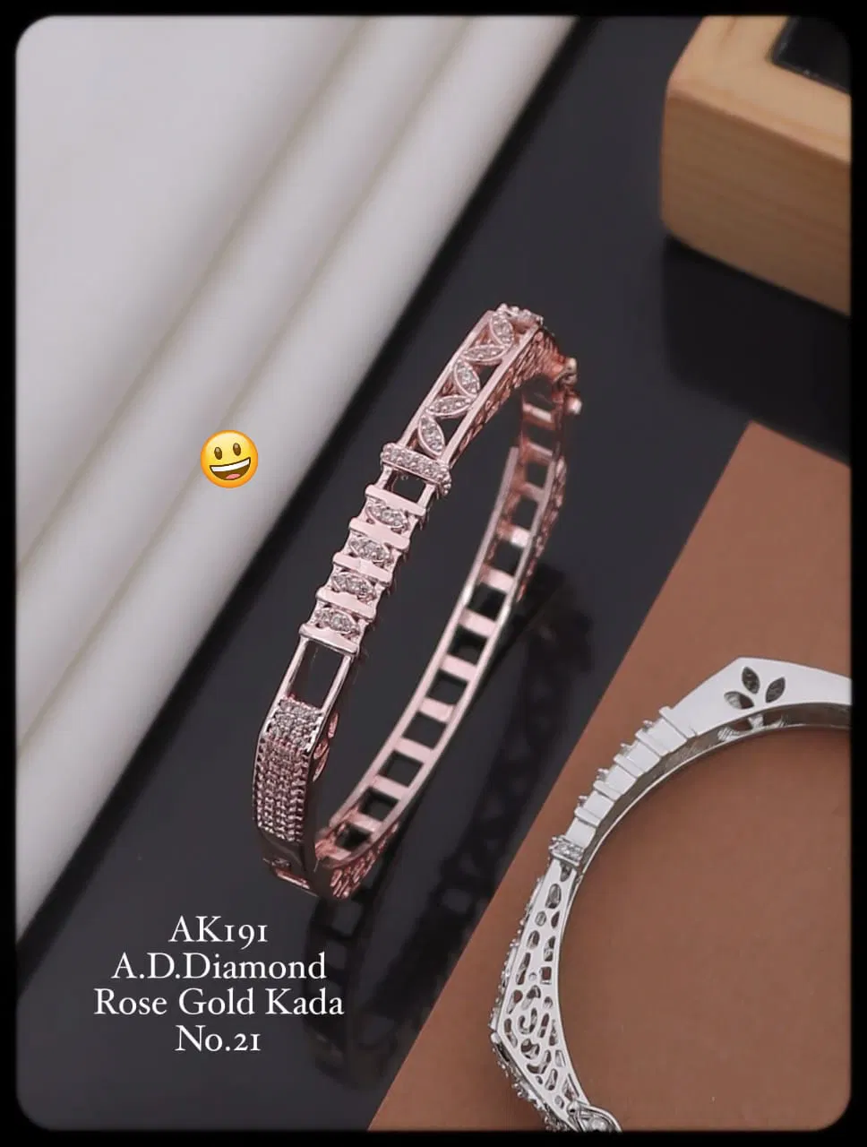 AD Diamond Wholesale Kada in India