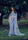 Nishtha By Sanskar Georgette Casual Saree Wholesale Clothing Distributors In India