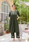 Morpankh By Kadlee Rayon Flex Kurti With Bottom Exporters In India
