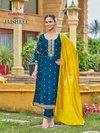 Jayshree By Aanchi Vichitra Silk Surat Kurti With Bottom Dupatta Wholesale Market
