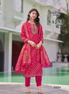 Sajni Vol 2 By Radhika Rayon Printed Surat Kurti With Bottom Dupatta Wholesale Market
