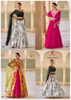 Qayaamat By Sayuri Stylist  Indo Western Lehenga Choli Wholesale Online
