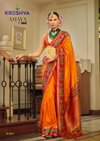 Amaya By Kreshva Banarasi Silk Wedding Wear Sarees Wholesale Shop In Surat
