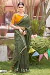 Panchi By 5D Designer Chiffon Wedding Wear Sarees Wholesale Online