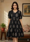 Naisha K 414 Cotton Print Casual Stylish Wear Short Top Exporters In India