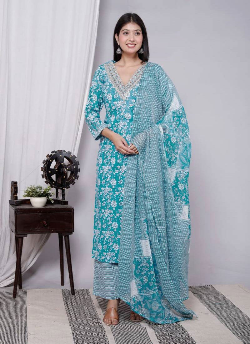 Kiara Kurti Vol 19 Cotton Kurti Bottom With Dupatta Wholesale Kurti In India
