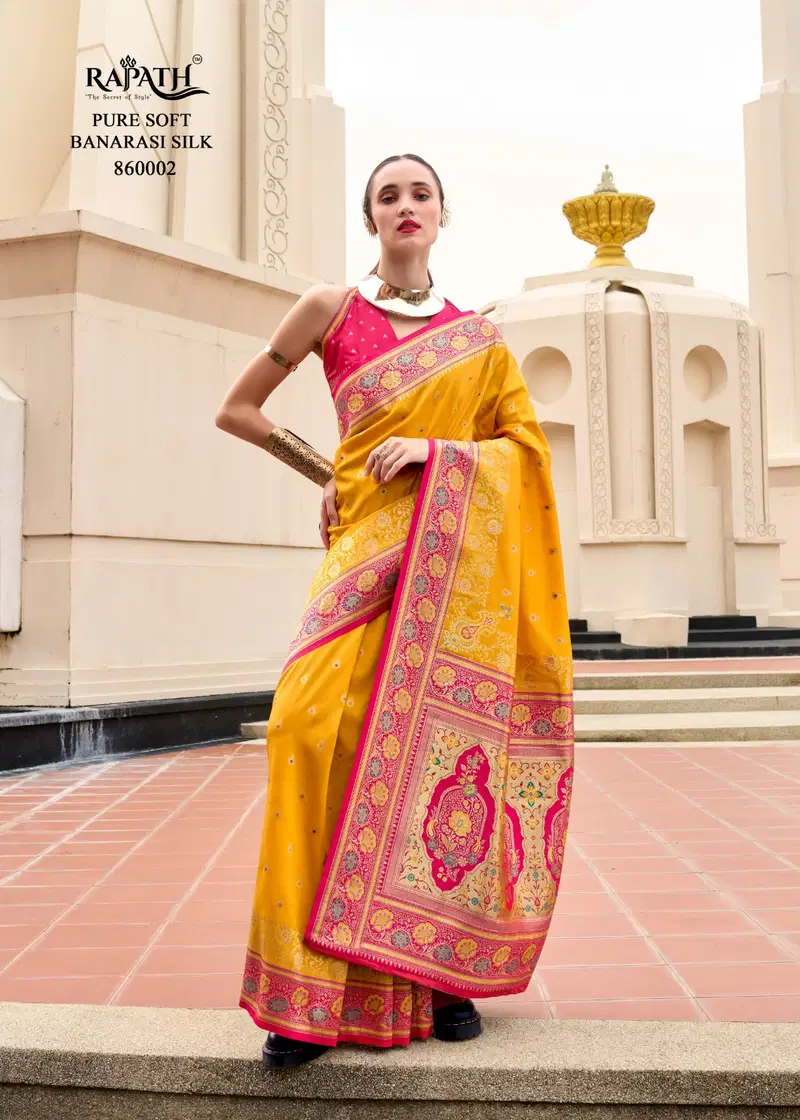 Soundarya Silk By Rajpath Banarasi Silk Wedding Wear Saree Orders In India