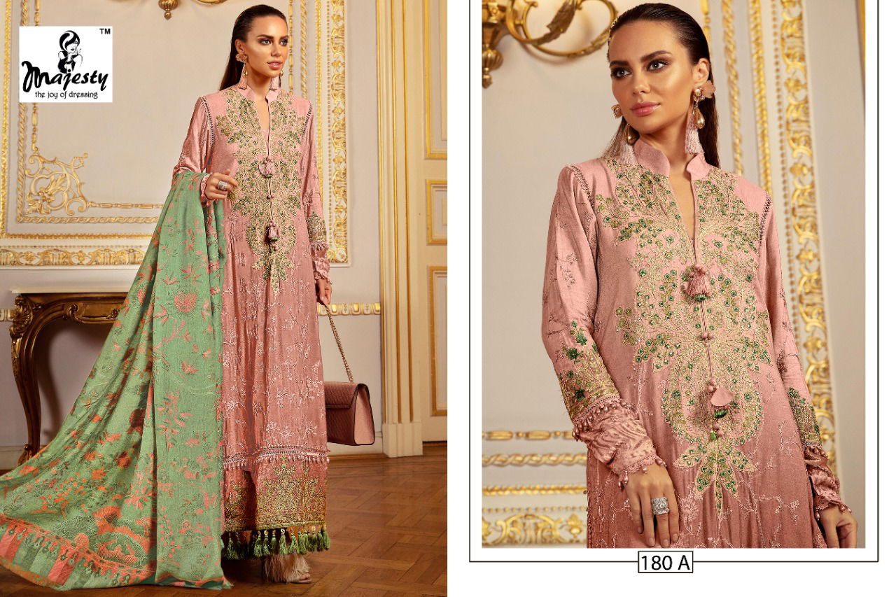 Majesty Maria Hit 13 Latest Heavy Designer Jam Cotton Pakistani Salwar Kameez Collection