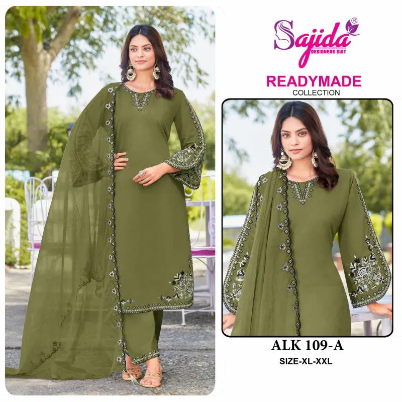 Sajida 109 A To D Embroidered Pakistani Salwar Kameez Exporters In India