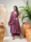 Naisha K 145 Gadwal Kurti Bottom With Dupatta Wholesale Market In Surat