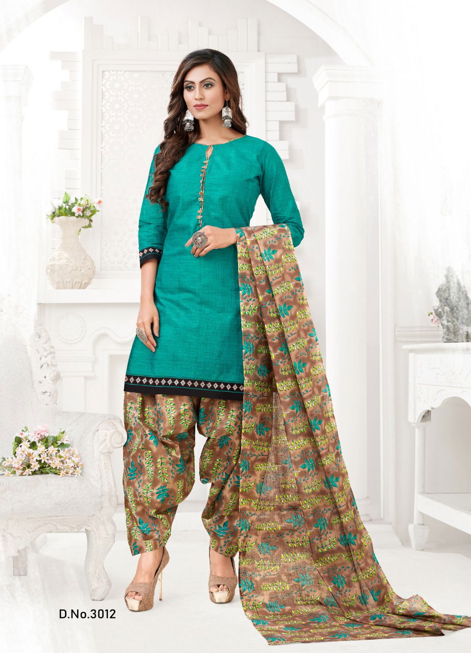 Sc Patiyala Special Vol 3 Casual Wear Pure Printed Cotton Dress Material Collection
