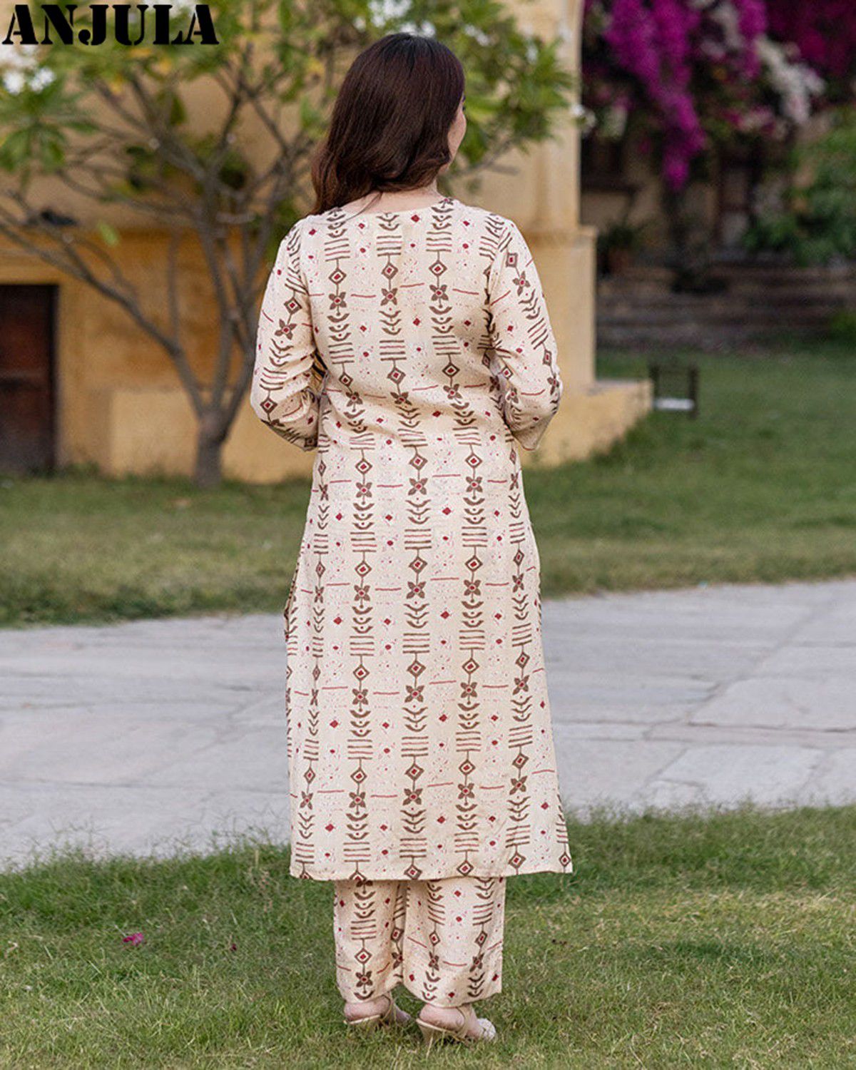 Anjula Vol 4 Pure Muslin Printed Kurti With Bottom Catalog