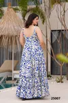 Lucaya Vol 25 By Lucaya Heavy Rayon Printed Flair Fancy Gown Exporters In India