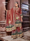 Rubina By Banwery Crape Silk Kurti With Bottom Dupatta Wholesalers In Surat